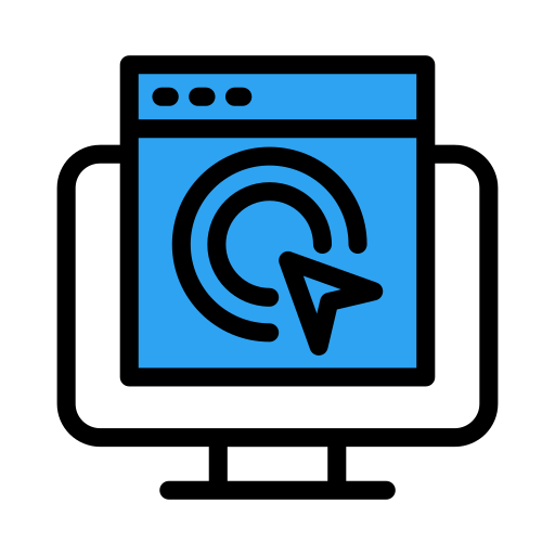 Link Click Tracking icon representing Five Star Link's service for monitoring user behavior